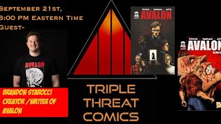 Triple Threat Comics Youtube Channel- Season 3: Episode 25: Guest- Brandon Starocci