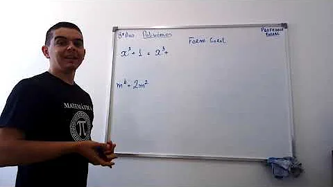 Como escrever a forma geral de um polinômio?