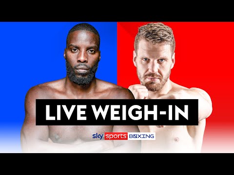 Okolie vs light! | live weigh-in