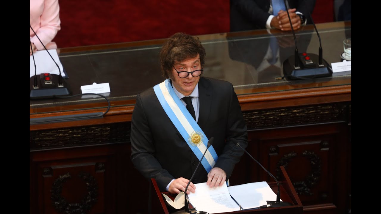 El discurso completo de Javier Milei en la apertura de sesiones 2024 ...