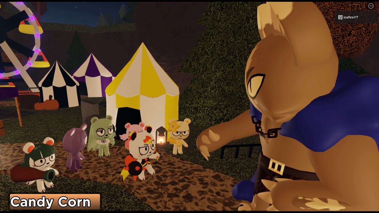 Roblox Flavor Frenzy How to win Halloween Event Candy Corn Bear YouTube