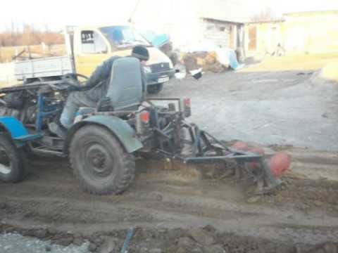 самодельный трактор ЗИД