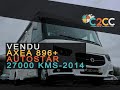 Campingcar  integral  autostar axea 896 modle 2014 vendu le 050221