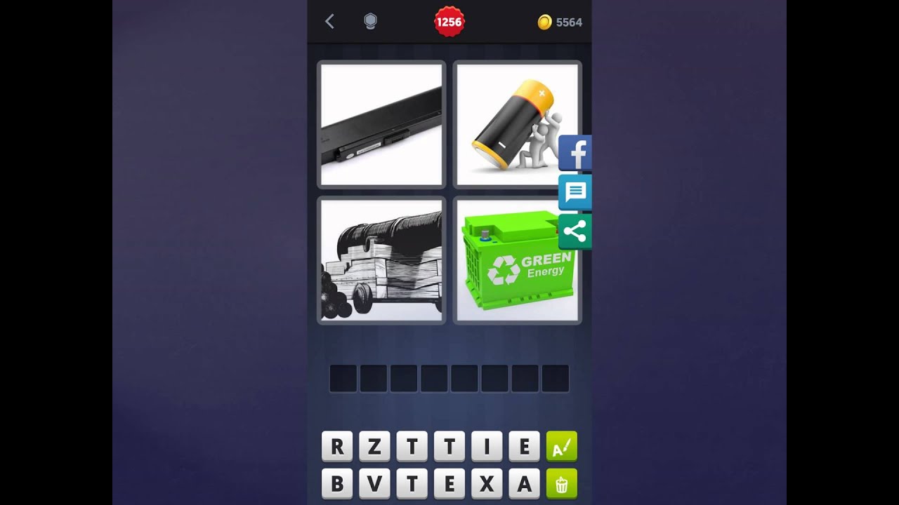 4 Bilder 1 Wort Kanone 4 Bilder 1 Wort Lösung [Akku, Batterie, Kanone, Autobatterie] - YouTube