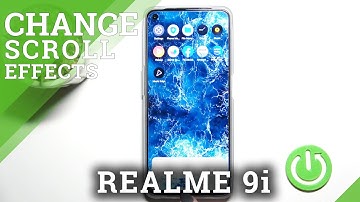 How to Change Animation Scroll Effects on Realme 9i - Change Home Screen Transitions Animation