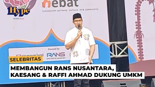 Kaesang Pangarep dan Raffi Ahmad Kerja Sama Bangun Pusat Kuliner Nusantara Bersama UMKM