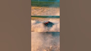 Traxxas Maxx does Sensational Donuts in Dirt! (Kicks up A LOT of Dust) #offroad #donut #drift #rccar