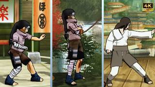 The Evolution of Neji Hyuga in Ultimate Ninja Games | Combos and Ultimate Jutsus (4K60FPS)