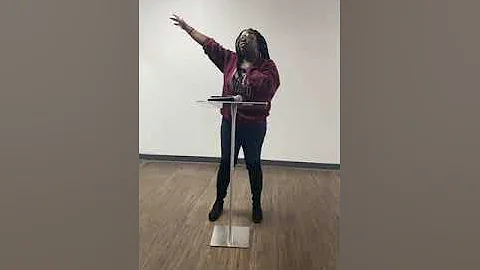 Teacher Stacey Overton's First Sermon