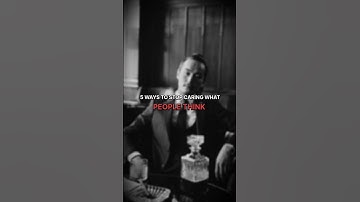 5 Ways To Stop Caring WHAT PEOPLE THINK #motivation #quotes #success #trending #shorts #fyp