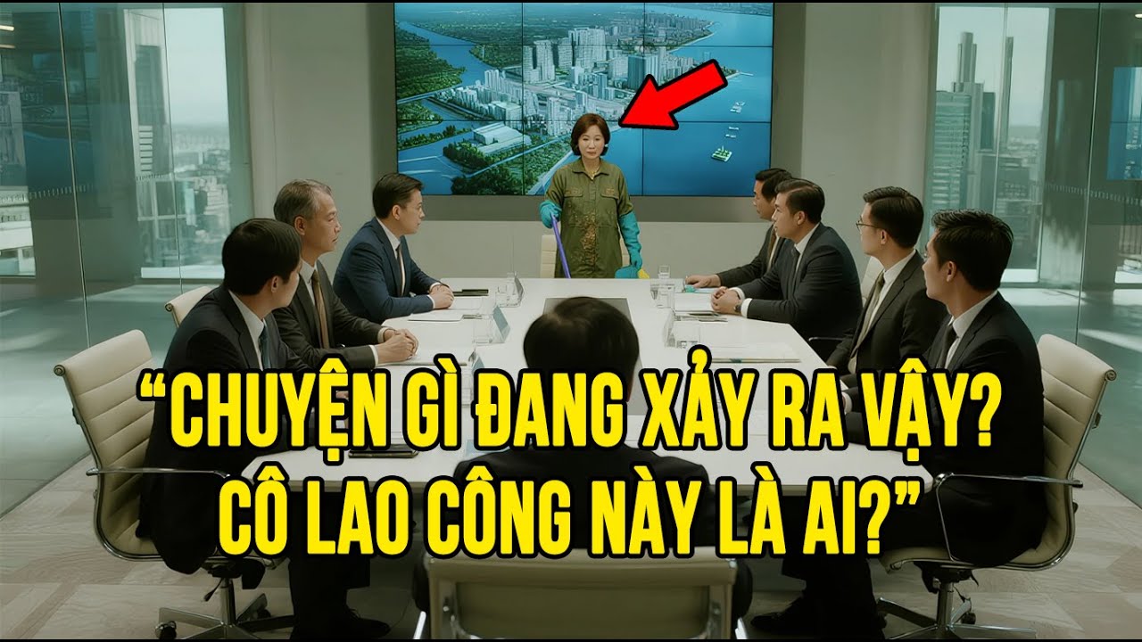 Giữa Cuộc Họp Với KTS Nhật, Cô Lao Công Phát Biểu Tiếng Nhật Khiến Nữ Tỷ Phú Giật Mình Thán Phục