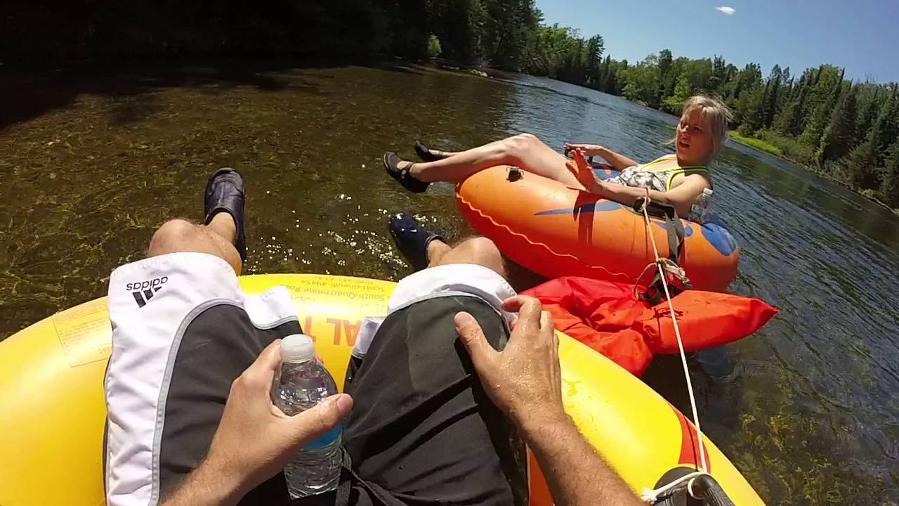 AuSable River Tubing Trip YouTube