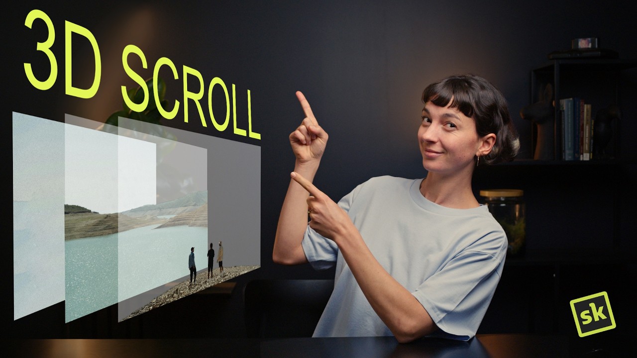 Create a layered 3D parallax effect in Squarespace | No code - YouTube