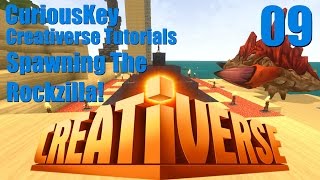 Creativerse Tutorials 09: Spawning The Rockzilla!