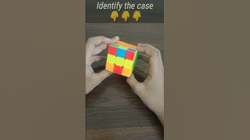 How to solve OLL cases of 3 by 3 Rubik