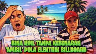 BINA KUIL ATAS TANAH ORANG, ELEKTRIK PUN SAPU 