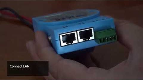 Modules configuration Advantech Adam 6250