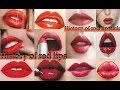 История красной помады / History of red lips