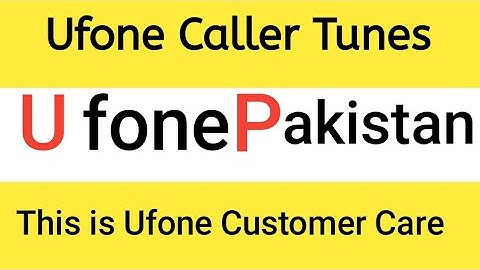 Ufone Caller Tunes