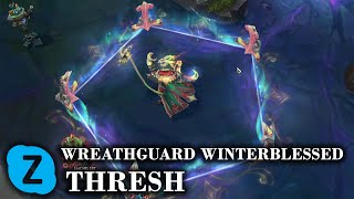 Wreathguard Winterblessed Thresh Chroma LOL Skin Spotlight