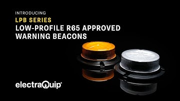 LED Autolamps - LPB SERIES: LOW-PROFILE R65 APPROVED WARNING BEACONS