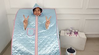 Sauna portable - perawatan tubuh di rumah