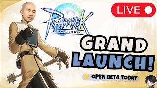 RAGNAROK ZERO: GLOBAL GRAND LAUNCH! 🔥 FIRST DAY ON GLOBAL SERVER!