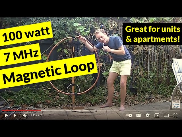 Build a 160/80 Meter Magnetic Loop Antenna - Part 1 