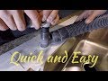 How to DRILL Holes in GRANITE Countertops (Quick and Easy)