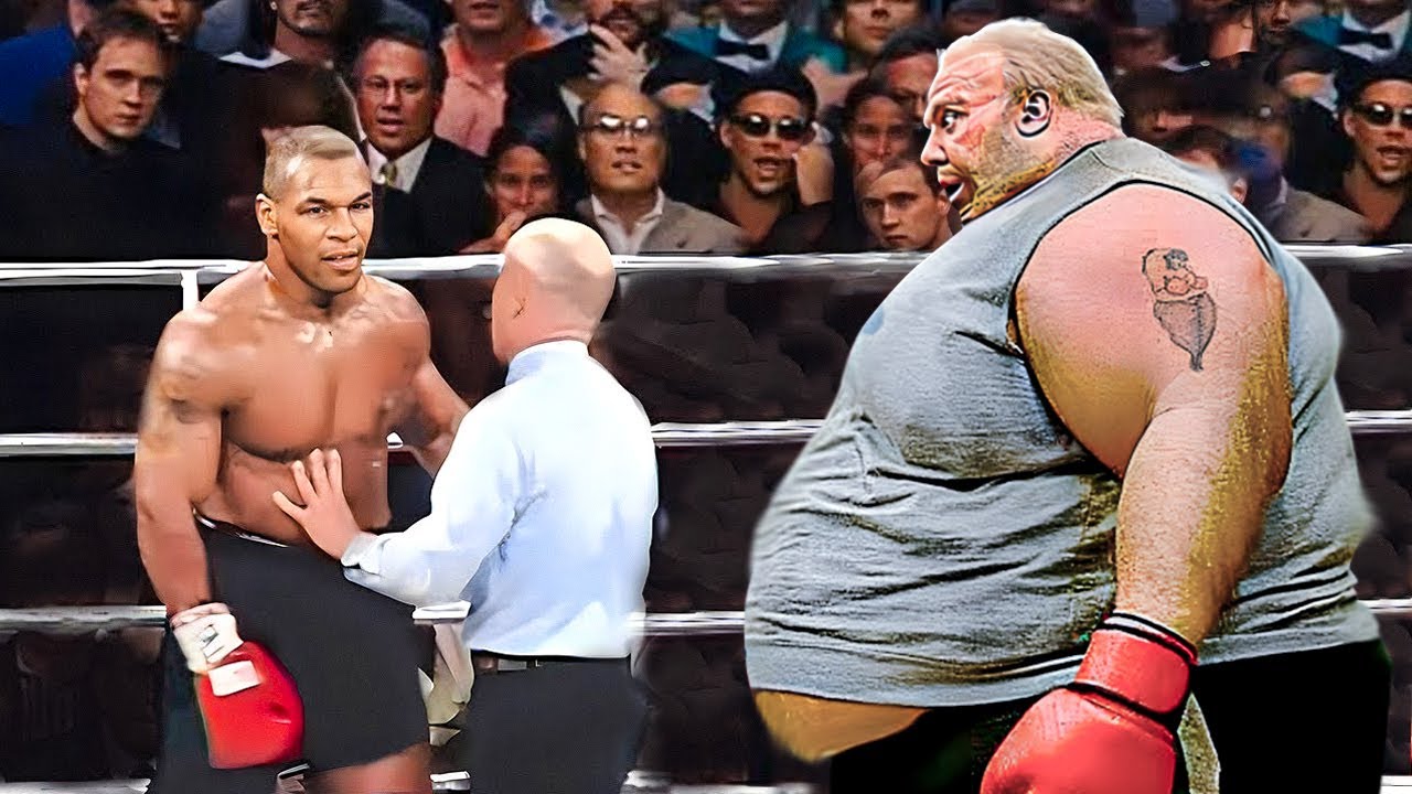 Mike Tyson vs THE GIGANTIC WHO PROMISED TO K*LL HIM! Don't watch if you're sensitive... Part 3