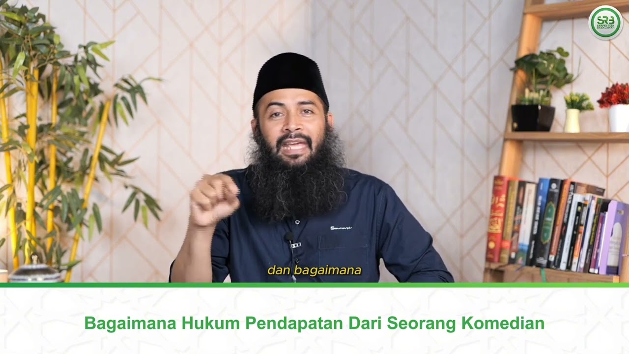 ⁣Hukum Pendapatan Dari Seorang Komedian - Ustadz Dr. Syafiq Riza Basalamah, M.A.
