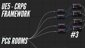 Unreal Engine 5 - CRPG Framework Update #3 PCG Rooms