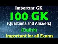 100 general knowledge questions answer in english  india exams gk   gk questions  part 3