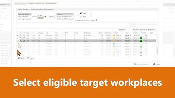 Relocate Tasks - TAKTIQ AssemblySuite™ Line Balancing