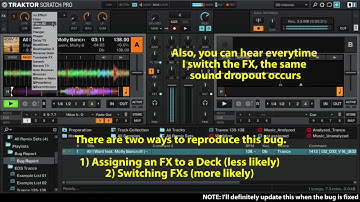 A Bug in Traktor - Sound dropout when using FX