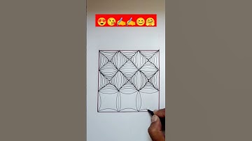 how to create simple illusion using curved line#aet#shorts#viral#trending