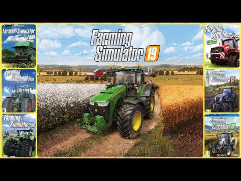 Видео: Эволюция серии  игры  Farming Simulator