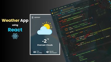 ASMR Programming - Weather App with React.js - No Talking