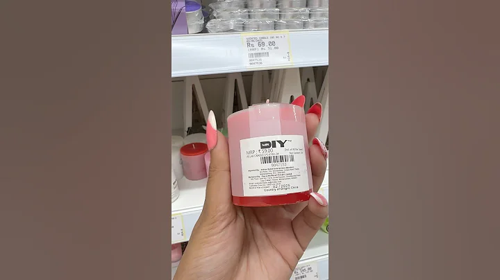 MR.DIY Haul Under ₹60 | Cute Candles & Home Decor Budget Home Decor from MR.DIY Under ₹60 #homecraft