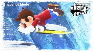 9 ways to do snow dram #supermarioodyssey