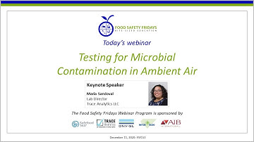 Testing for Microbial Contamination in Ambient Air