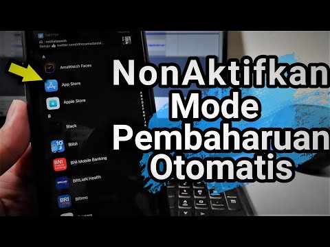 Cara Non Aktifkan Pembaharuan Otomatis Aplikasi