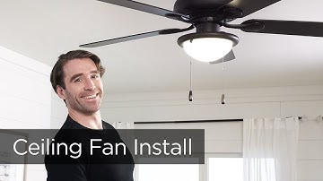 How to Install a Ceiling Fan - Easy Worry Free Installation Tips from Lamps Plus
