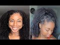 Two EASY Hairstyles with Curly Clip Ins | Ft. CurlsQueen