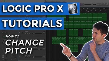 How to Change Pitch in Logic Pro X