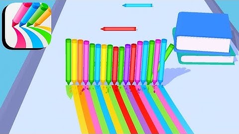 Pencil Rush 3D Gameplay Walkthrough Android Max Levels!! || Android Game