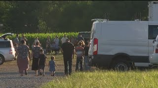 Feelings of hope and forgiveness as emotions run high at first prayer vigil since arrest of suspect