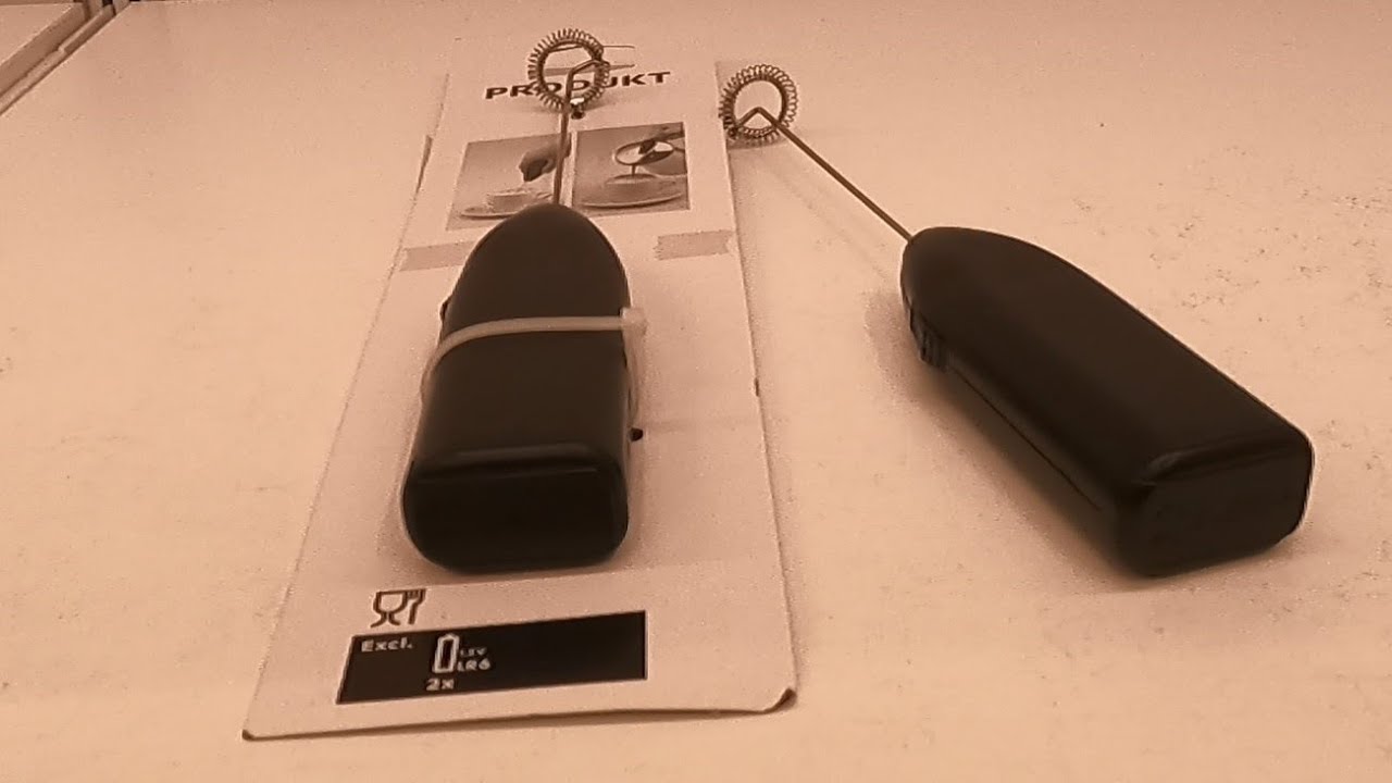 IKEA MILK FROTHER BLACK CLOSER LOOK IKEA SHOP SHOPPING KITCHENWARE MILK