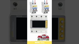 Automatic Changeover Switch Enabling Flexible Source Selection in a Home Distribution System.