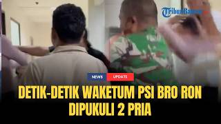 🔴Detik-detik Waketum PSI Bro Ron Dipukuli 2 Pria di Menteng, Polisi Langsung Tangkap Pelaku